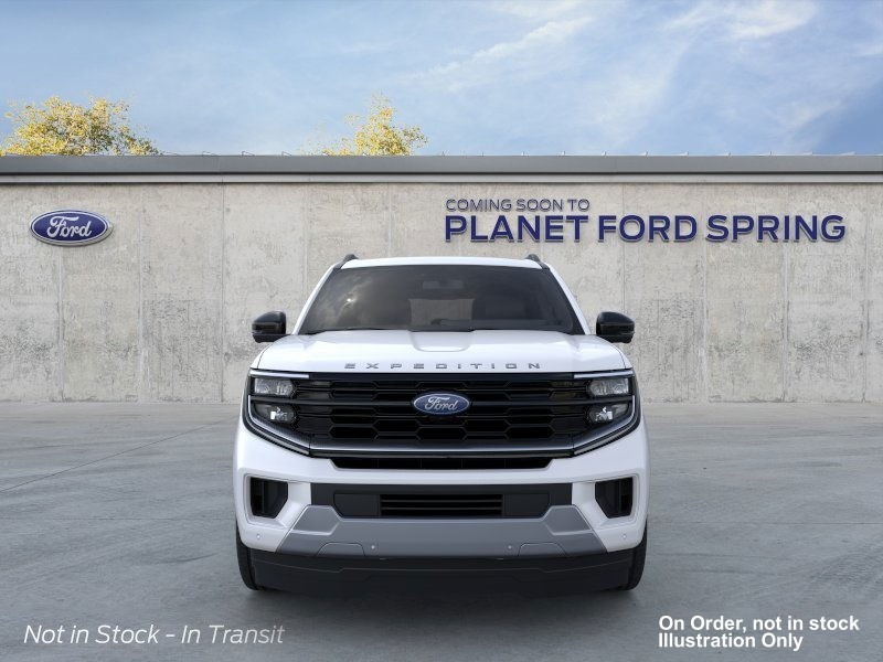 2025 Ford Expedition Platinum Star White Metallic Tri-Coat at Planet Ford