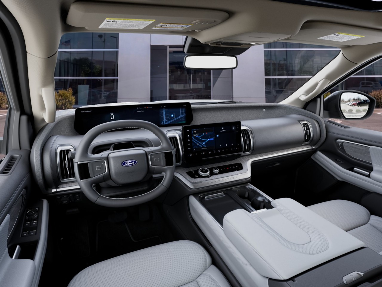 2027 Ford Expedition Platinum Glacier Gray Metallic Tri-Coat at Planet Ford