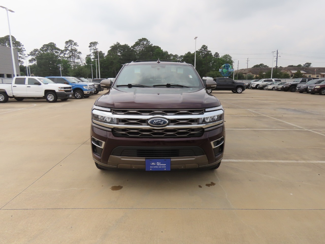 2024 Ford Expedition King Ranch Jewel Red Metallic Tinted Clearcoat at Planet Ford