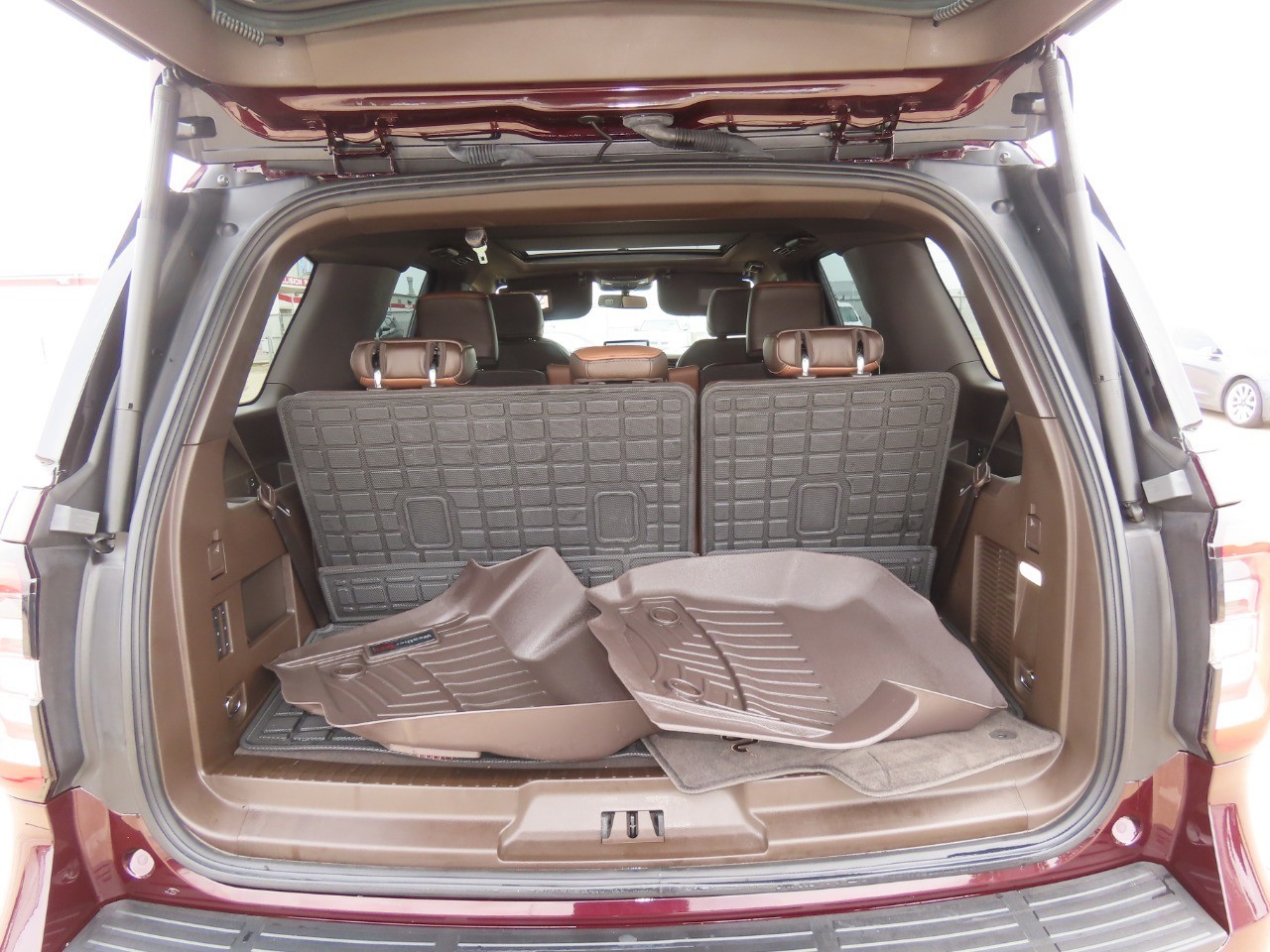 2024 Ford Expedition King Ranch Jewel Red Metallic Tinted Clearcoat at Planet Ford