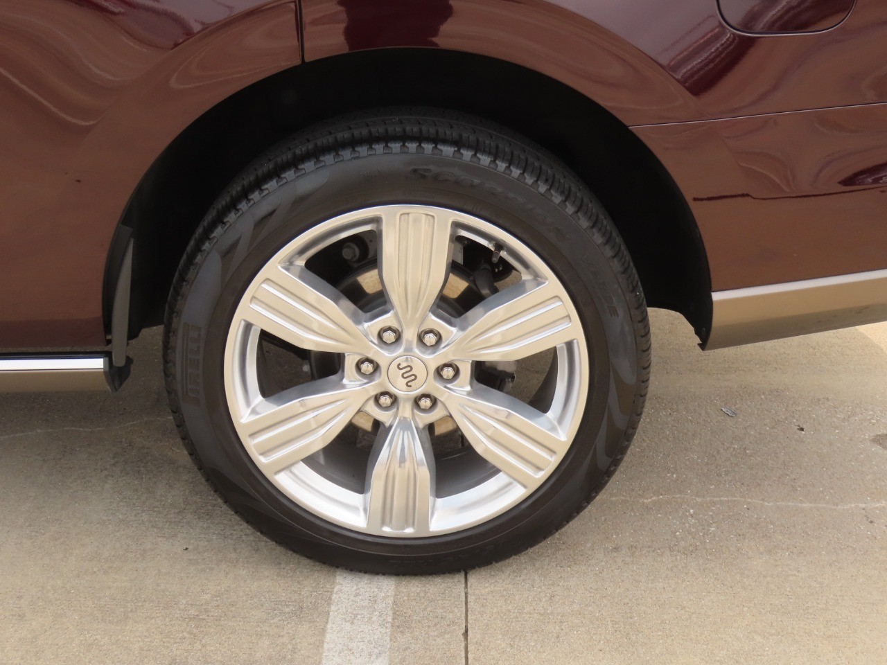 2024 Ford Expedition King Ranch Jewel Red Metallic Tinted Clearcoat at Planet Ford