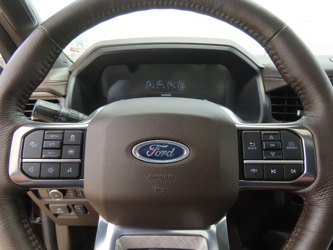 2024 Ford Expedition King Ranch Jewel Red Metallic Tinted Clearcoat at Planet Ford