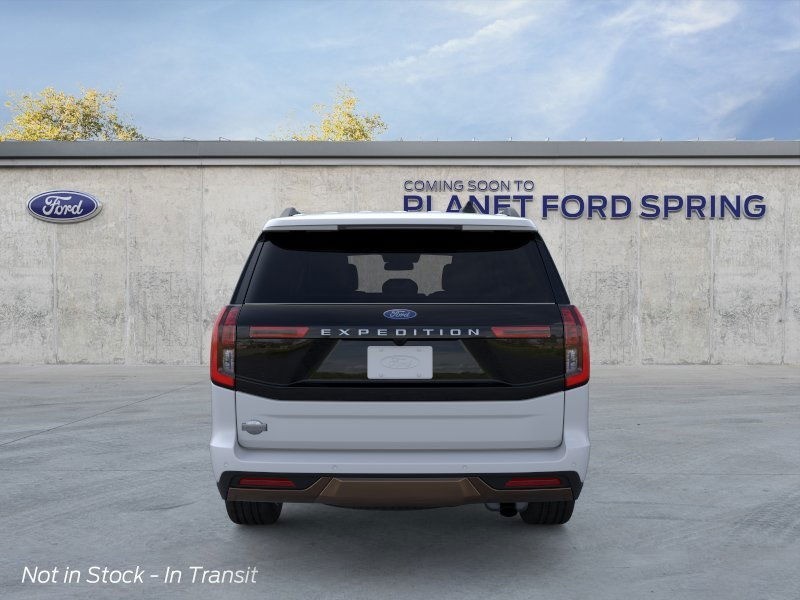 2027 Ford Expedition King Ranch Star White Metallic Tri-Coat at Planet Ford
