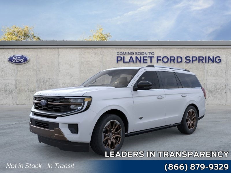 2027 Ford Expedition King Ranch Glacier Gray Metallic Tri-Coat at Planet Ford
