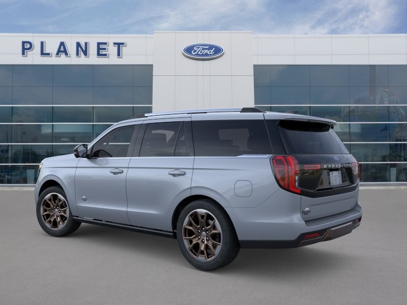 2026 Ford Expedition King Ranch Glacier Gray Metallic Tri-Coat at Planet Ford