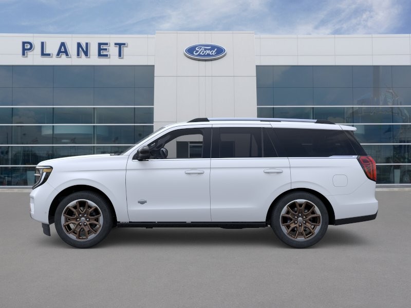 2026 Ford Expedition King Ranch Star White Metallic Tri-Coat at Planet Ford