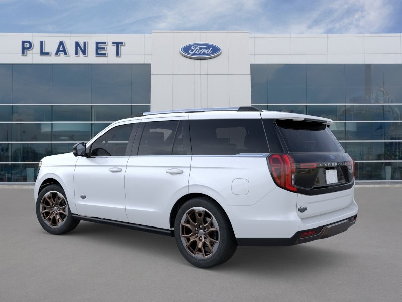 2026 Ford Expedition King Ranch Star White Metallic Tri-Coat at Planet Ford