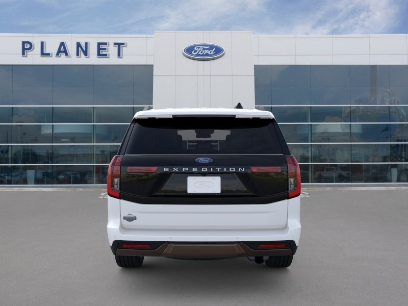 2026 Ford Expedition King Ranch Star White Metallic Tri-Coat at Planet Ford