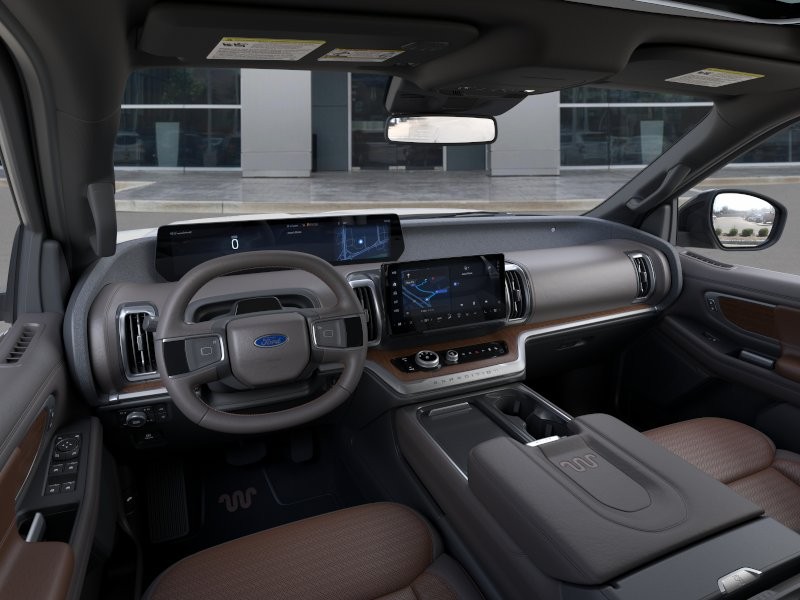 2026 Ford Expedition King Ranch Star White Metallic Tri-Coat at Planet Ford
