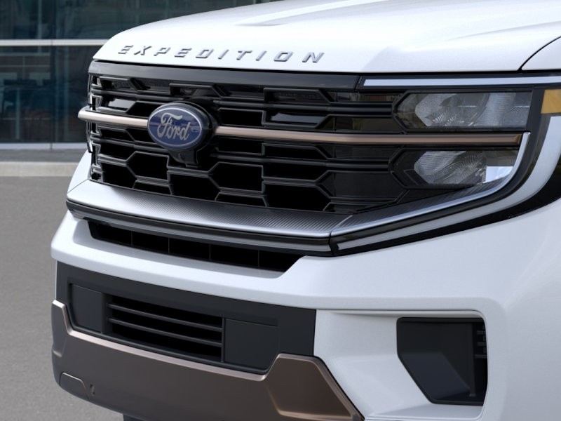 2026 Ford Expedition King Ranch Star White Metallic Tri-Coat at Planet Ford