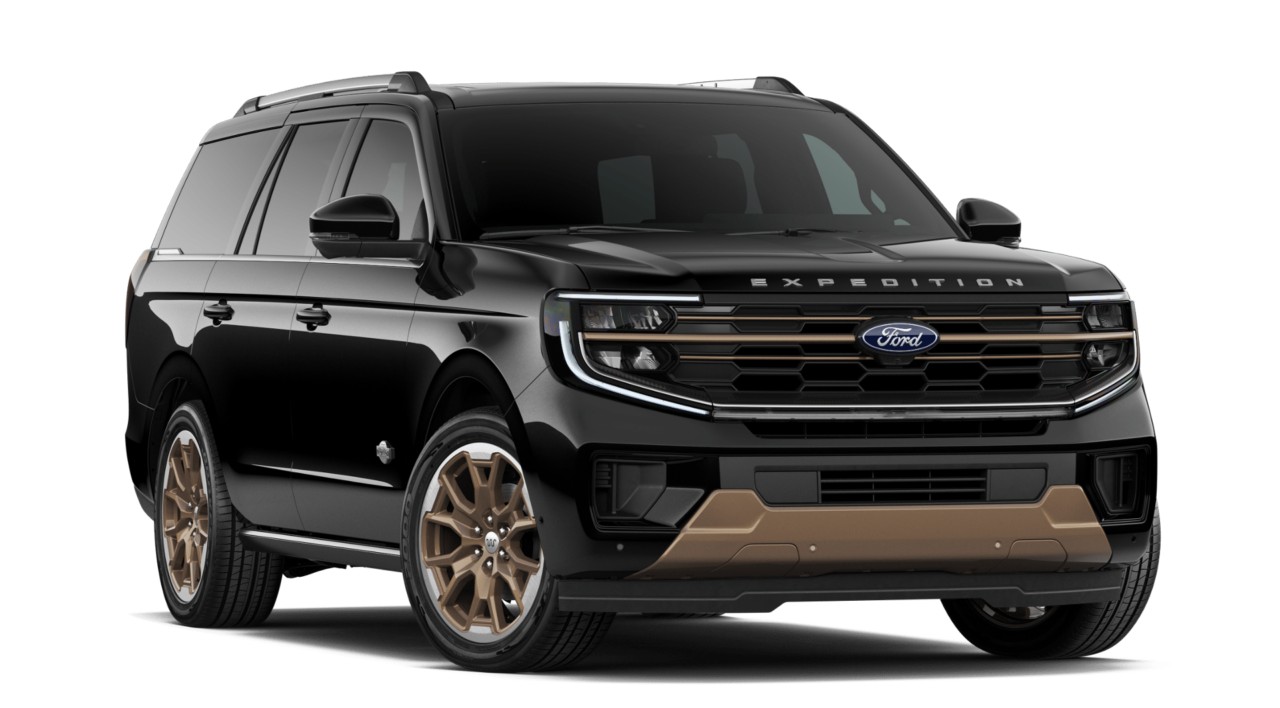 2026 Ford Expedition King Ranch Agate Black Metallic at Planet Ford