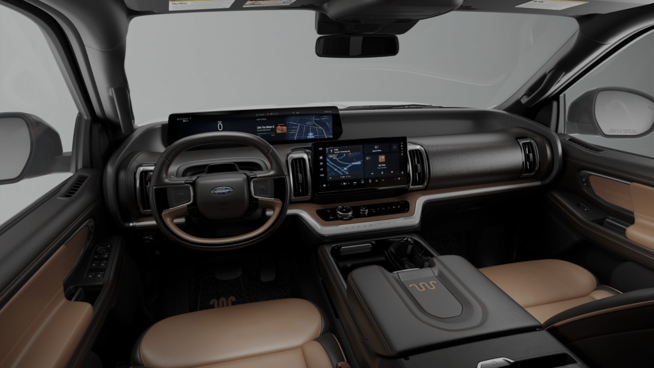 2026 Ford Expedition King Ranch Agate Black Metallic at Planet Ford
