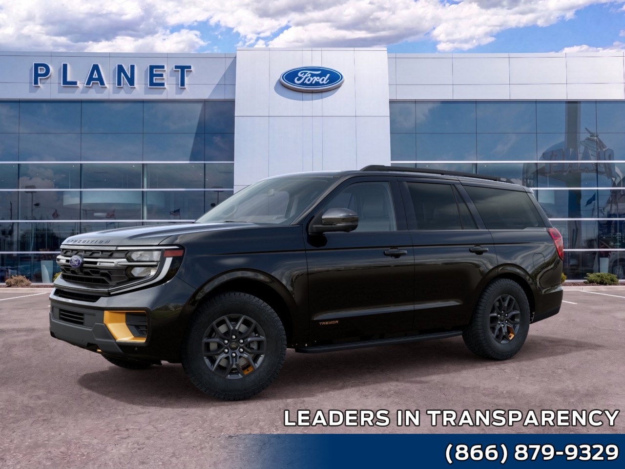 2027 Ford Expedition Tremor Agate Black Metallic at Planet Ford