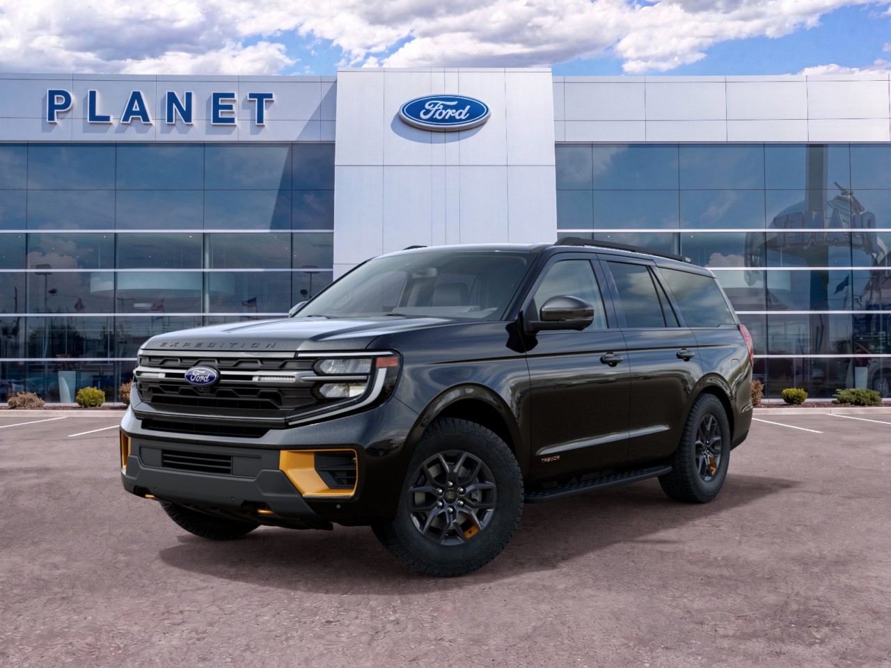 2027 Ford Expedition Tremor Agate Black Metallic at Planet Ford