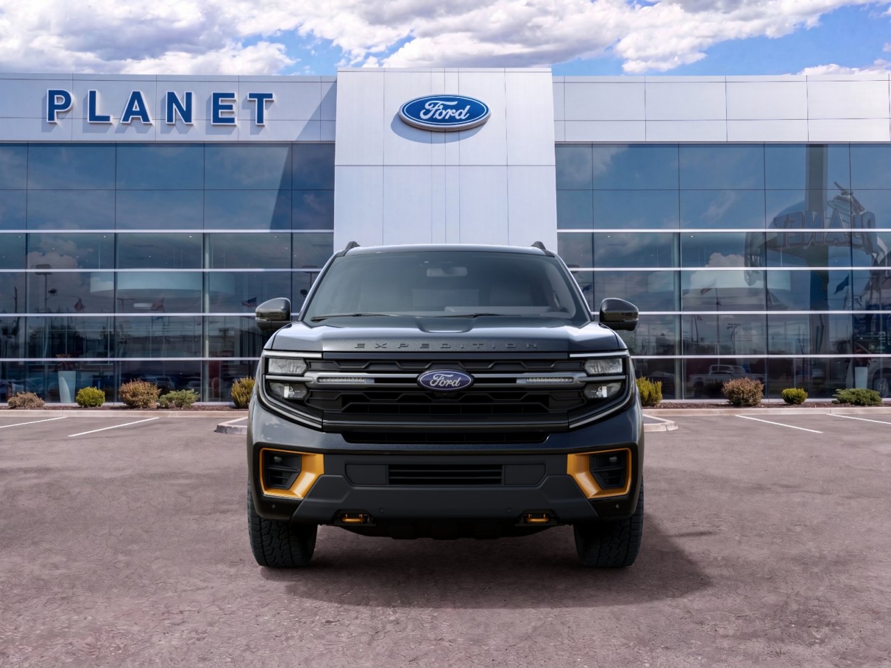 2027 Ford Expedition Tremor Agate Black Metallic at Planet Ford