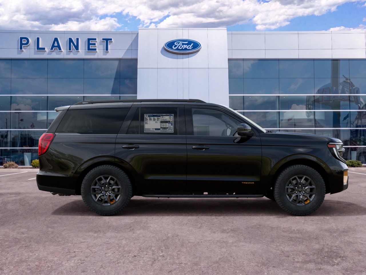 2027 Ford Expedition Tremor Agate Black Metallic at Planet Ford