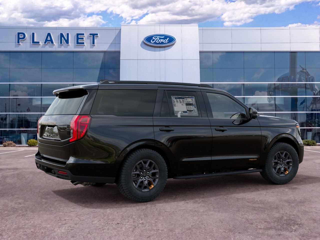 2027 Ford Expedition Tremor Agate Black Metallic at Planet Ford