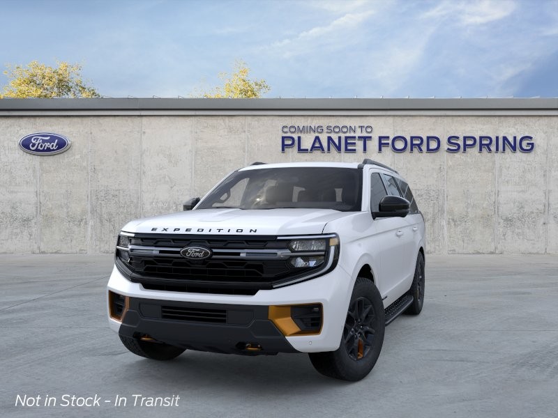2026 Ford Expedition Tremor Star White Metallic Tri-Coat at Planet Ford