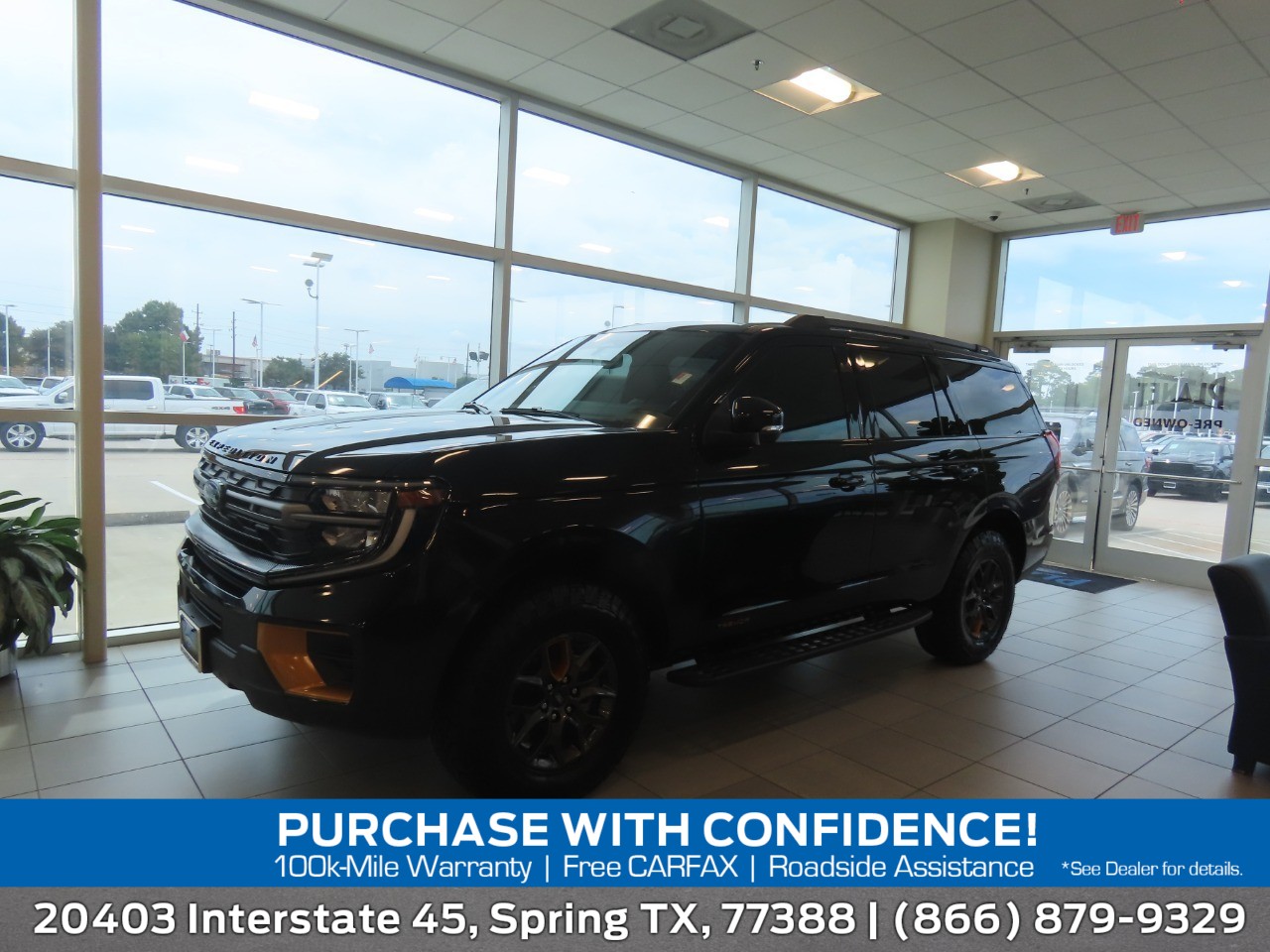 Agate Black Metallic 2026 Ford Expedition SUV / Crossover Four-Wheel Drive Automatic