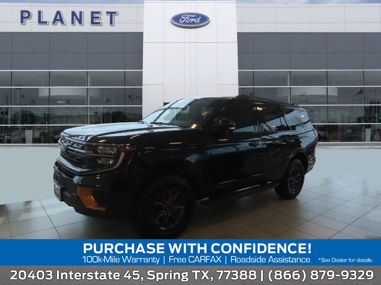 Agate Black Metallic 2026 Ford Expedition SUV / Crossover Four-Wheel Drive Automatic