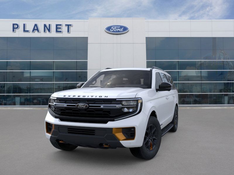 2025 Ford Expedition Tremor Star White Metallic Tri-Coat at Planet Ford