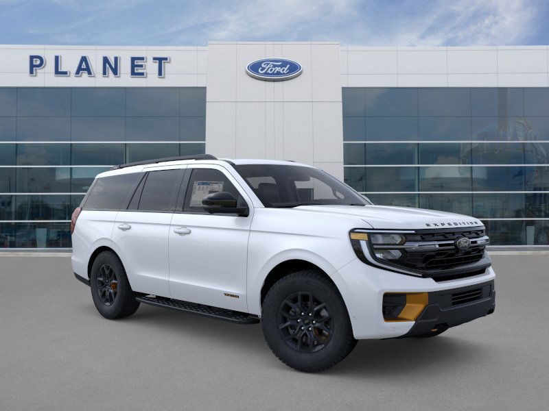 2025 Ford Expedition Tremor Star White Metallic Tri-Coat at Planet Ford