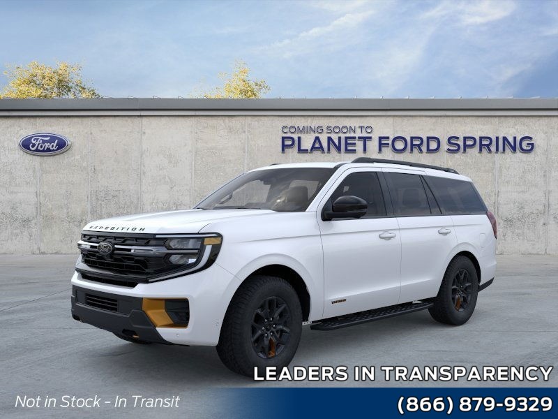2026 Ford Expedition Tremor Star White Metallic Tri-Coat at Planet Ford