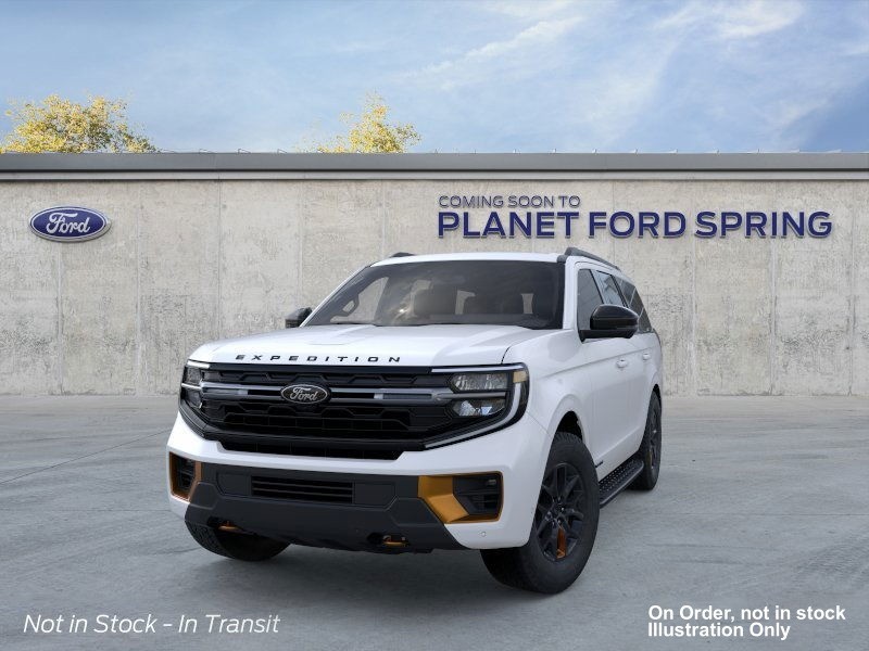 2026 Ford Expedition Tremor Star White Metallic Tri-Coat at Planet Ford