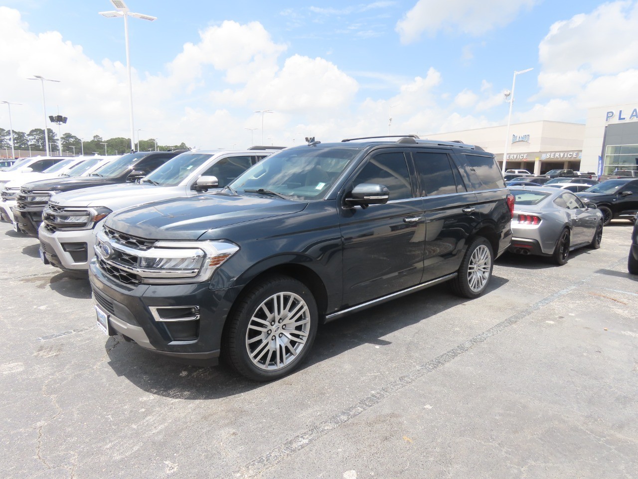 2023 Ford Expedition Limited Stone Blue Metallic at Planet Ford