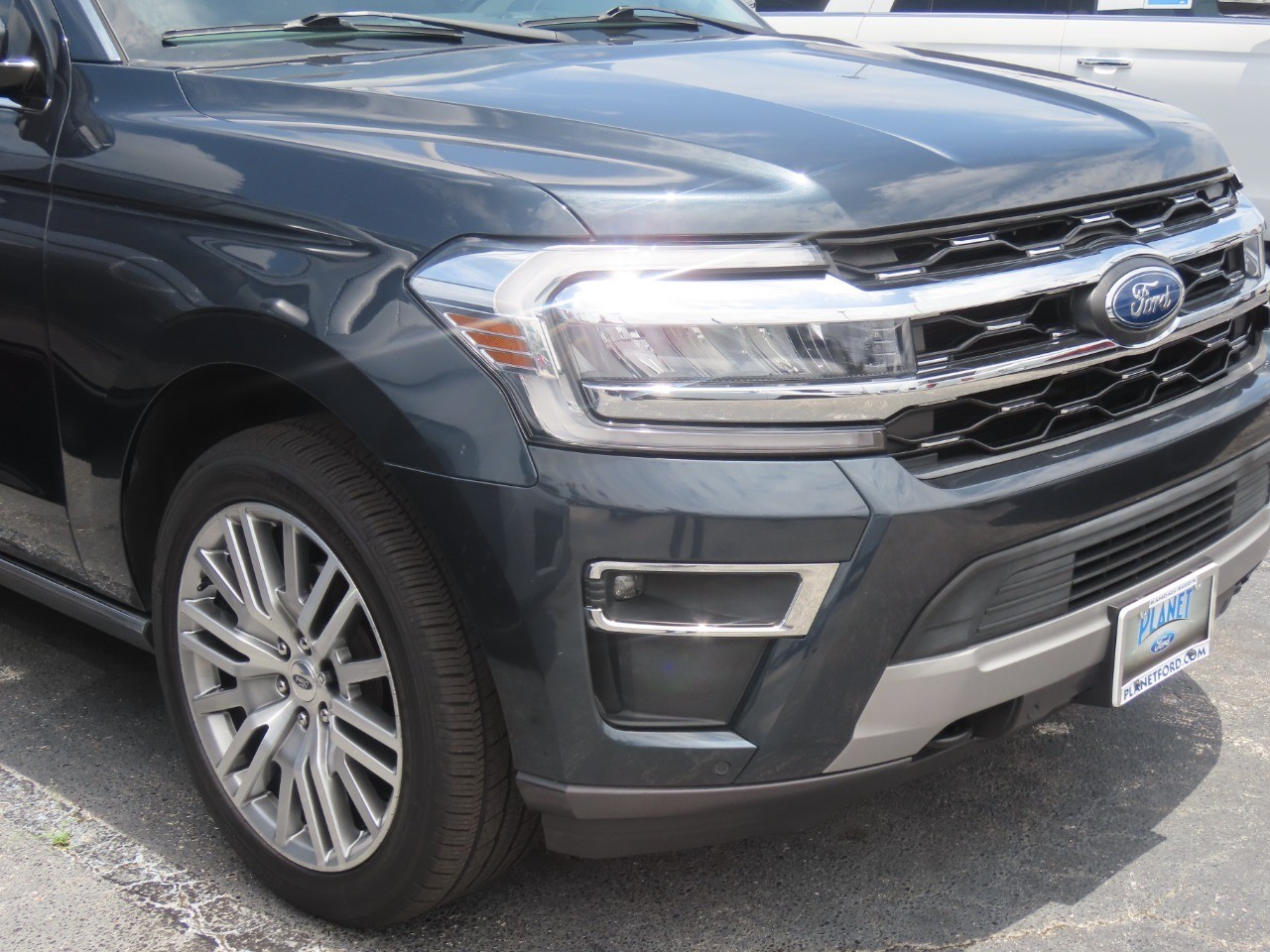 2023 Ford Expedition Limited Stone Blue Metallic at Planet Ford