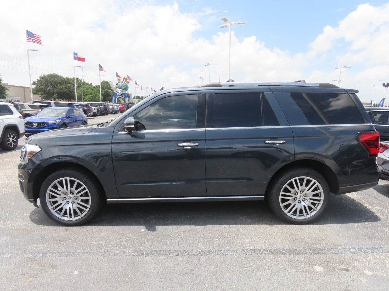2023 Ford Expedition Limited Stone Blue Metallic at Planet Ford