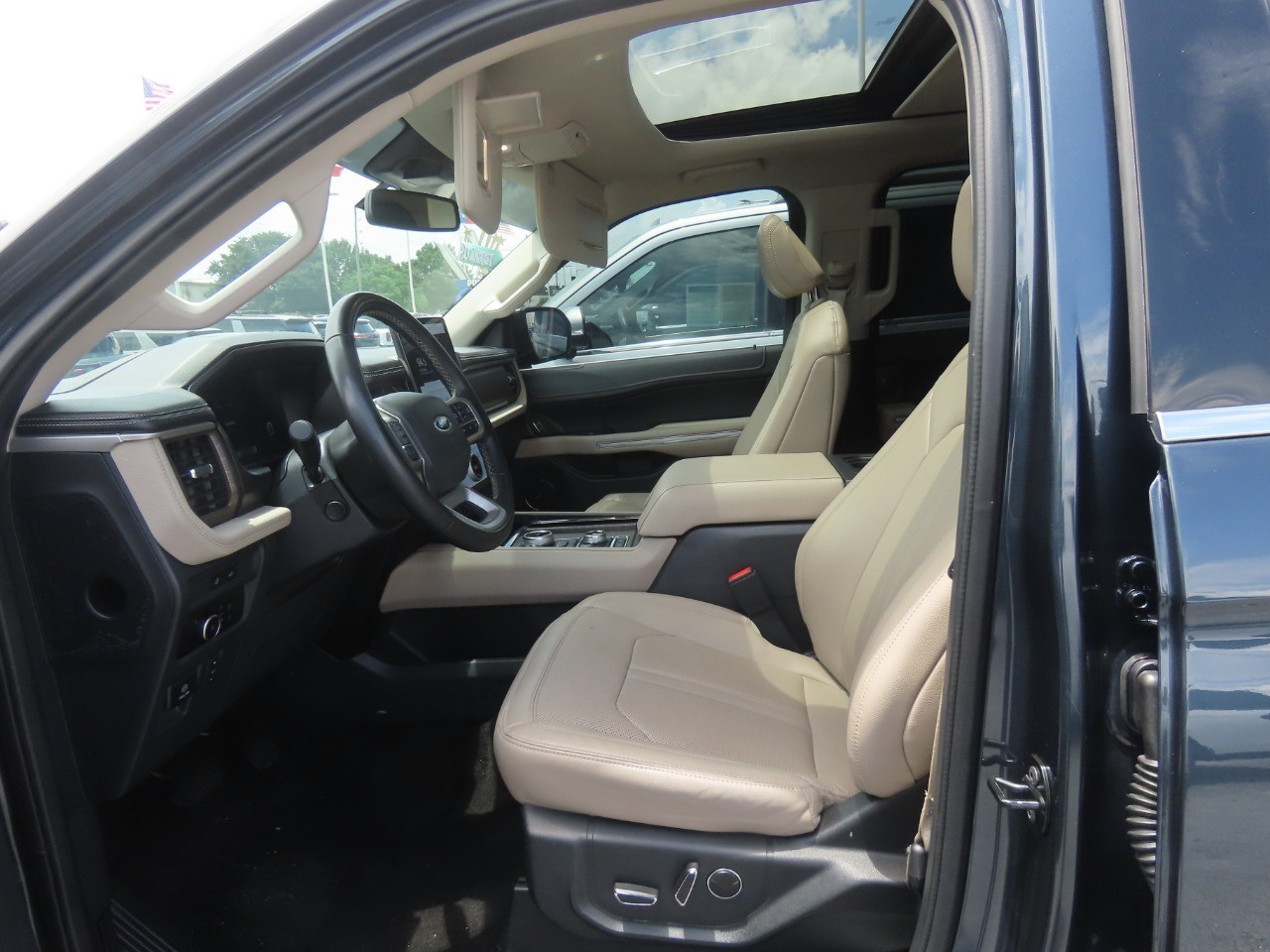 2023 Ford Expedition Limited Stone Blue Metallic at Planet Ford