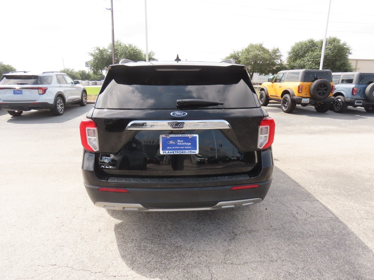 2023 Ford Explorer XLT Agate Black Metallic at Planet Ford