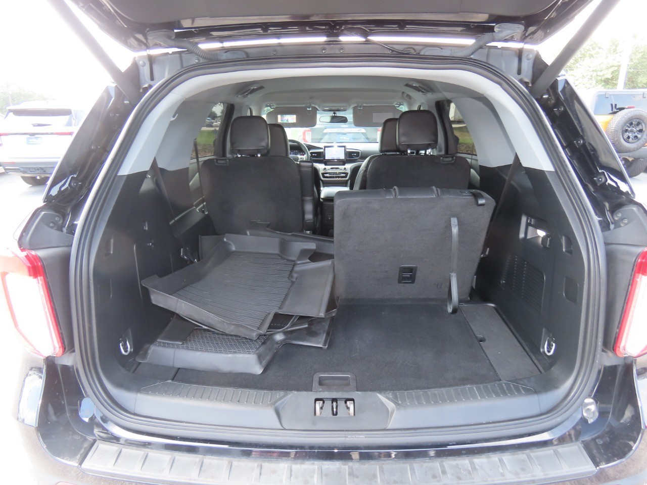 2023 Ford Explorer XLT Agate Black Metallic at Planet Ford