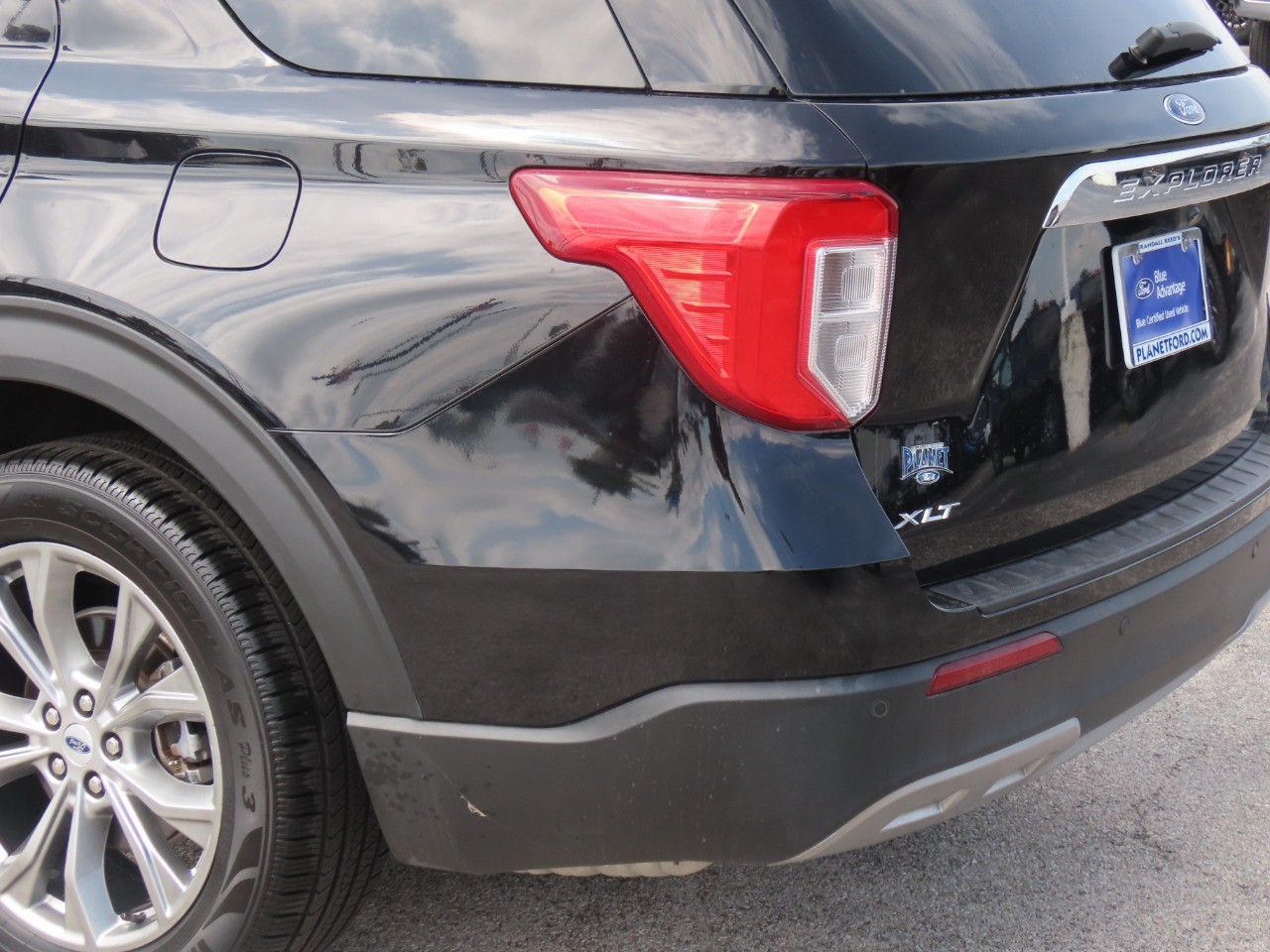 2023 Ford Explorer XLT Agate Black Metallic at Planet Ford