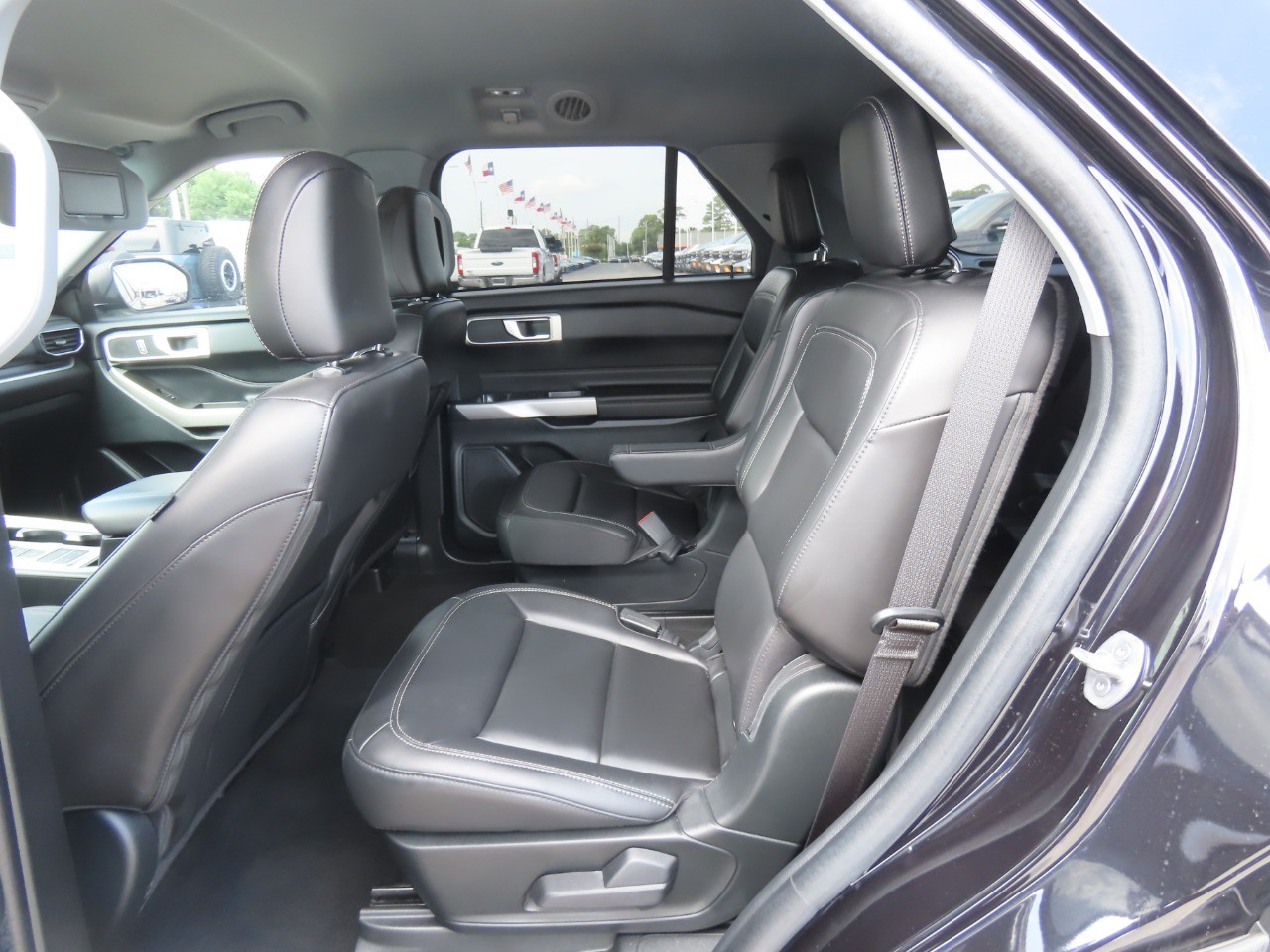 2023 Ford Explorer XLT Agate Black Metallic at Planet Ford