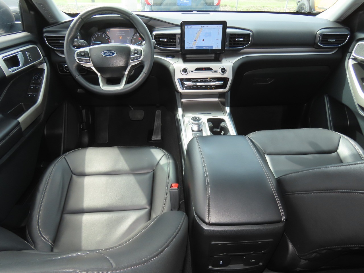 2023 Ford Explorer XLT Agate Black Metallic at Planet Ford
