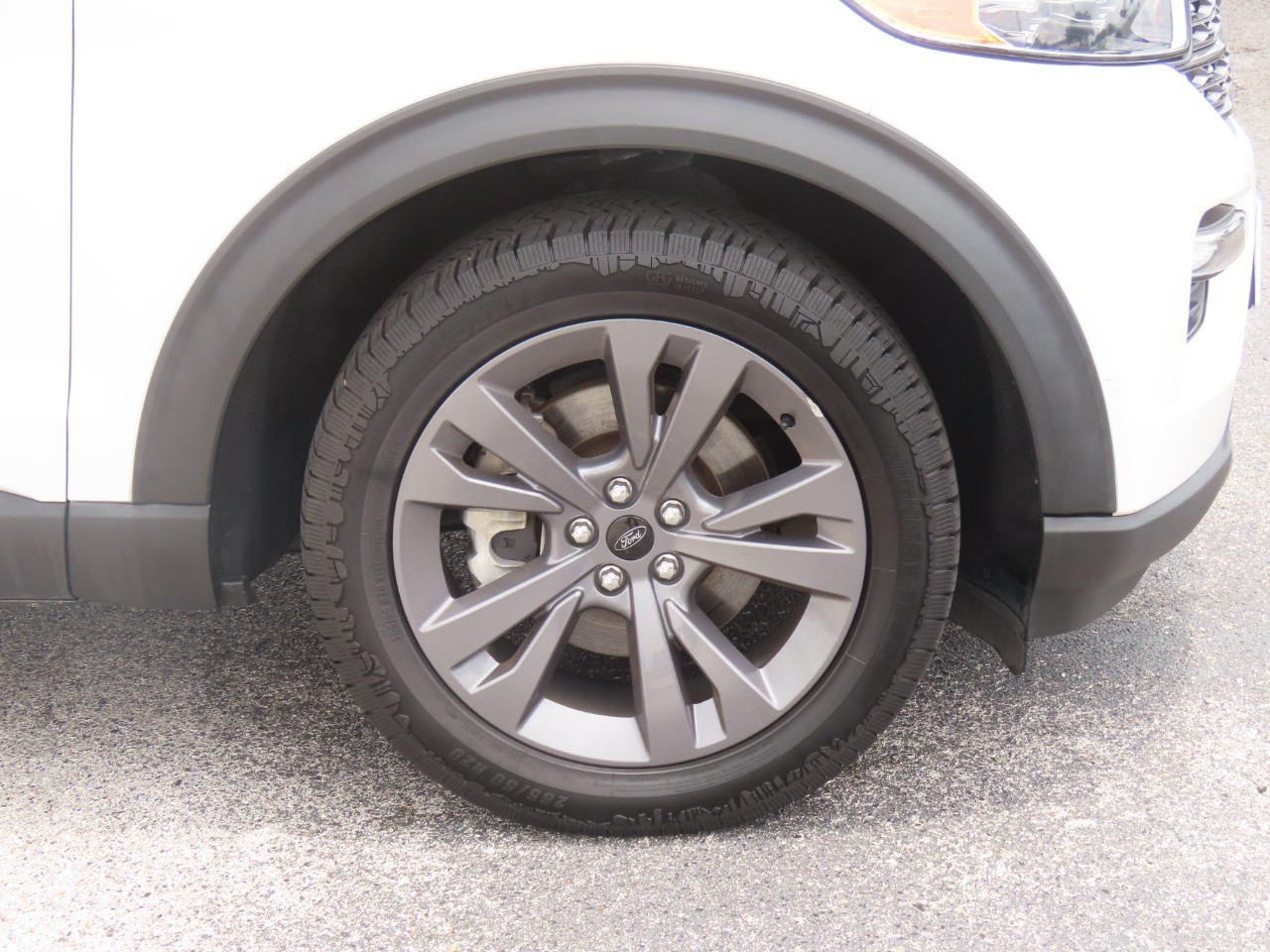 2023 Ford Explorer XLT Star White Metallic Tri-Coat at Planet Ford