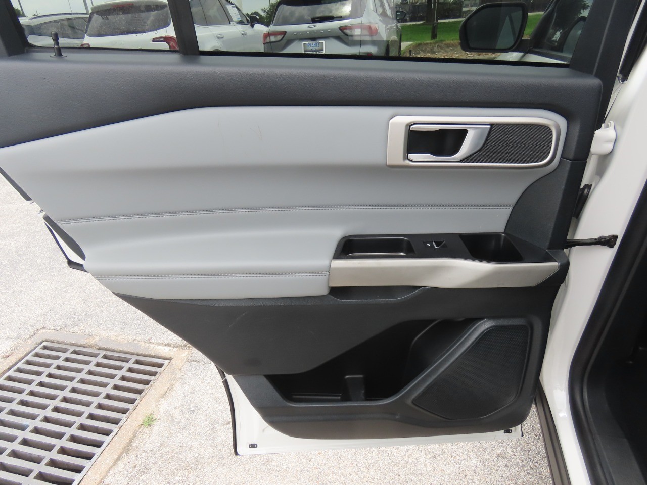 2023 Ford Explorer XLT Star White Metallic Tri-Coat at Planet Ford