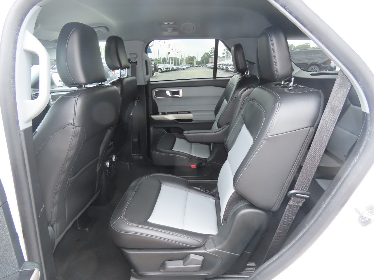 2023 Ford Explorer XLT Star White Metallic Tri-Coat at Planet Ford