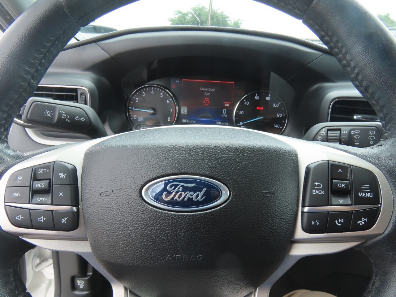 2023 Ford Explorer XLT Star White Metallic Tri-Coat at Planet Ford