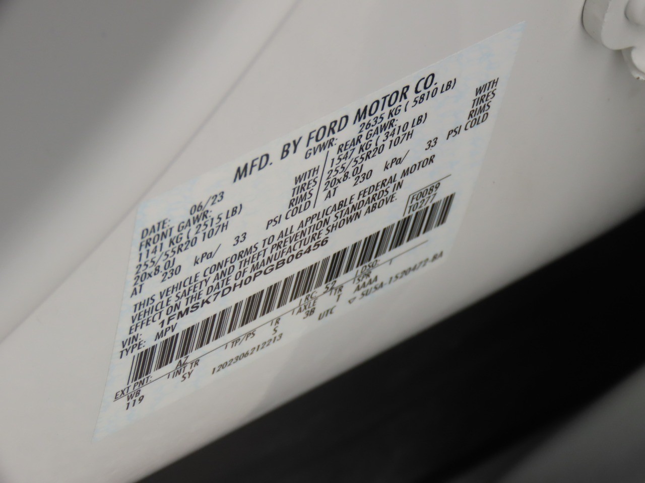 2023 Ford Explorer XLT Star White Metallic Tri-Coat at Planet Ford