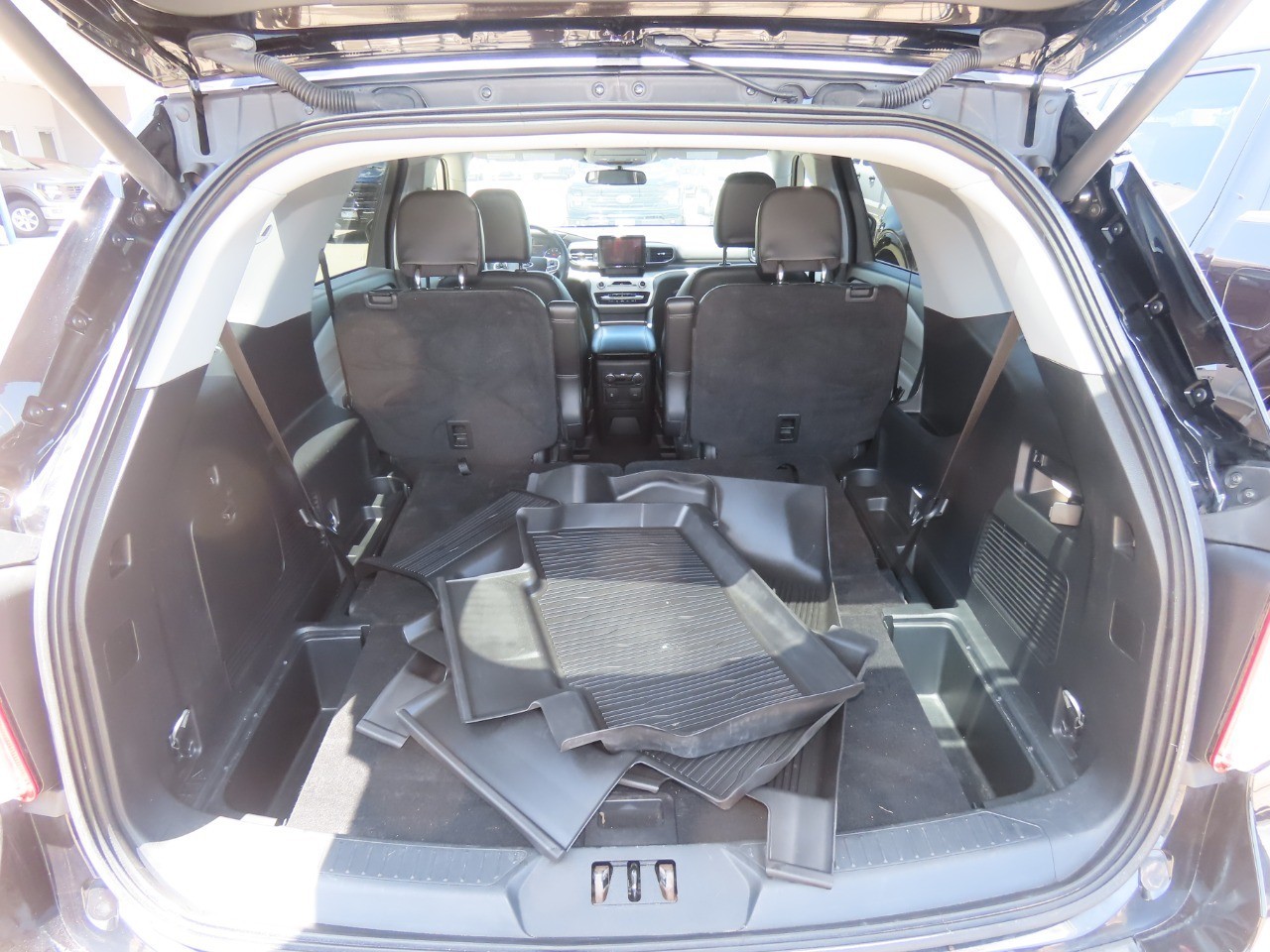 2023 Ford Explorer XLT Agate Black Metallic at Planet Ford