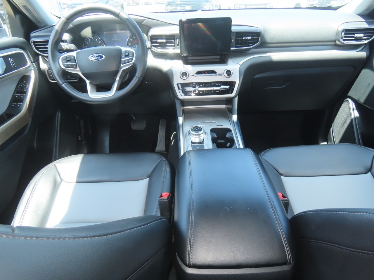 2023 Ford Explorer XLT Agate Black Metallic at Planet Ford