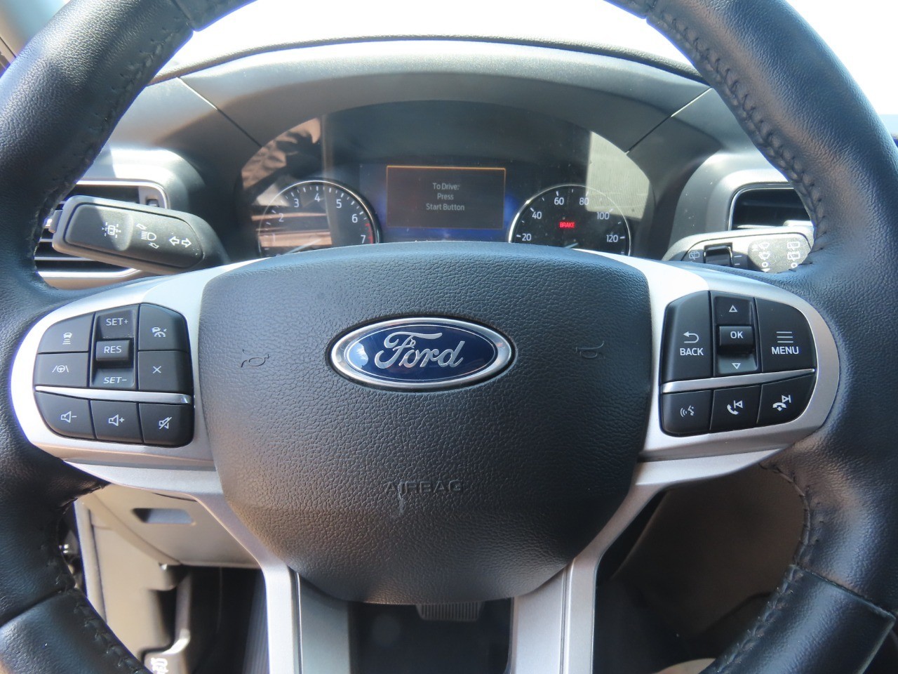 2023 Ford Explorer XLT Agate Black Metallic at Planet Ford