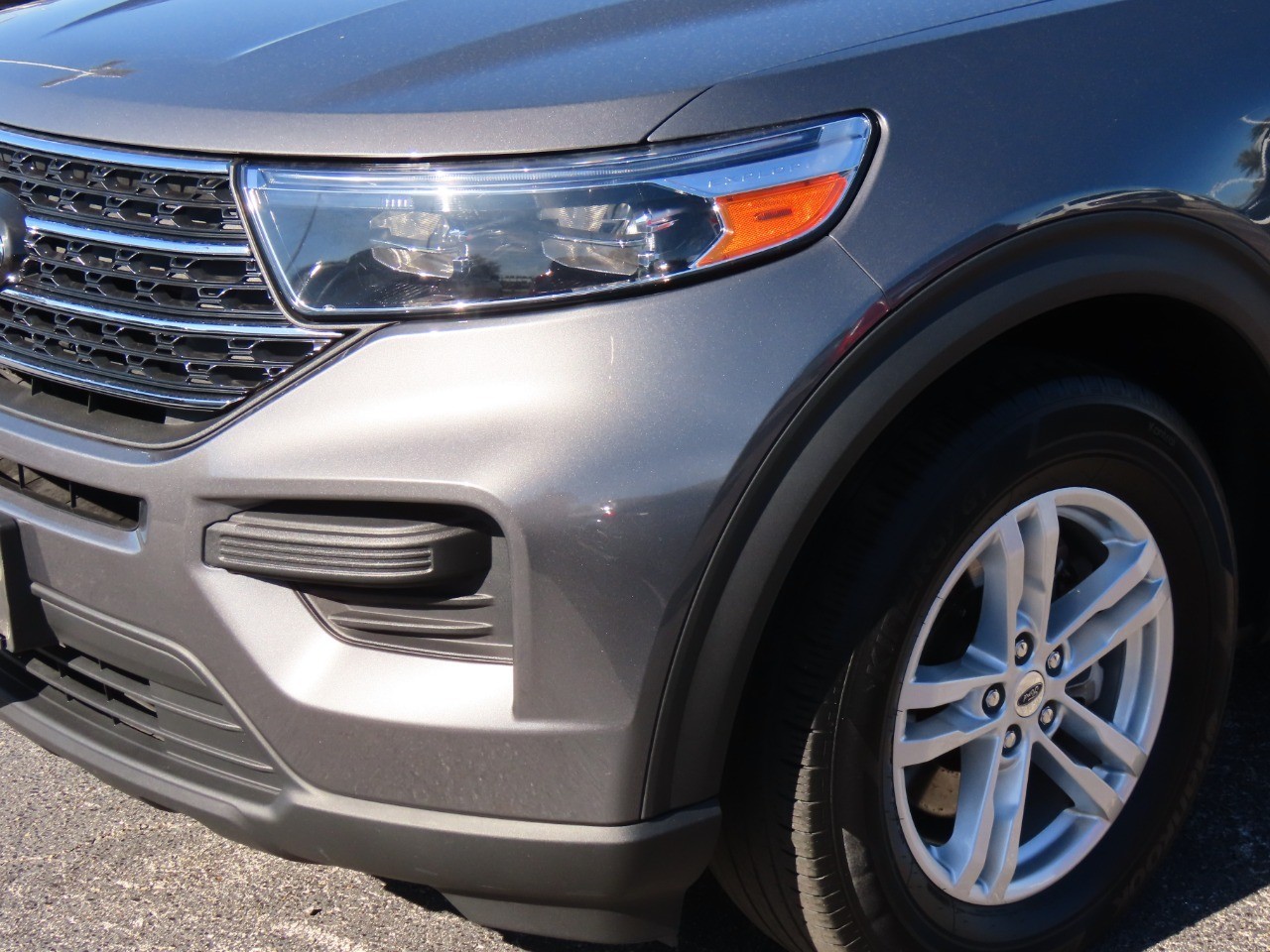 2022 Ford Explorer XLT Carbonized Gray Metallic at Planet Ford