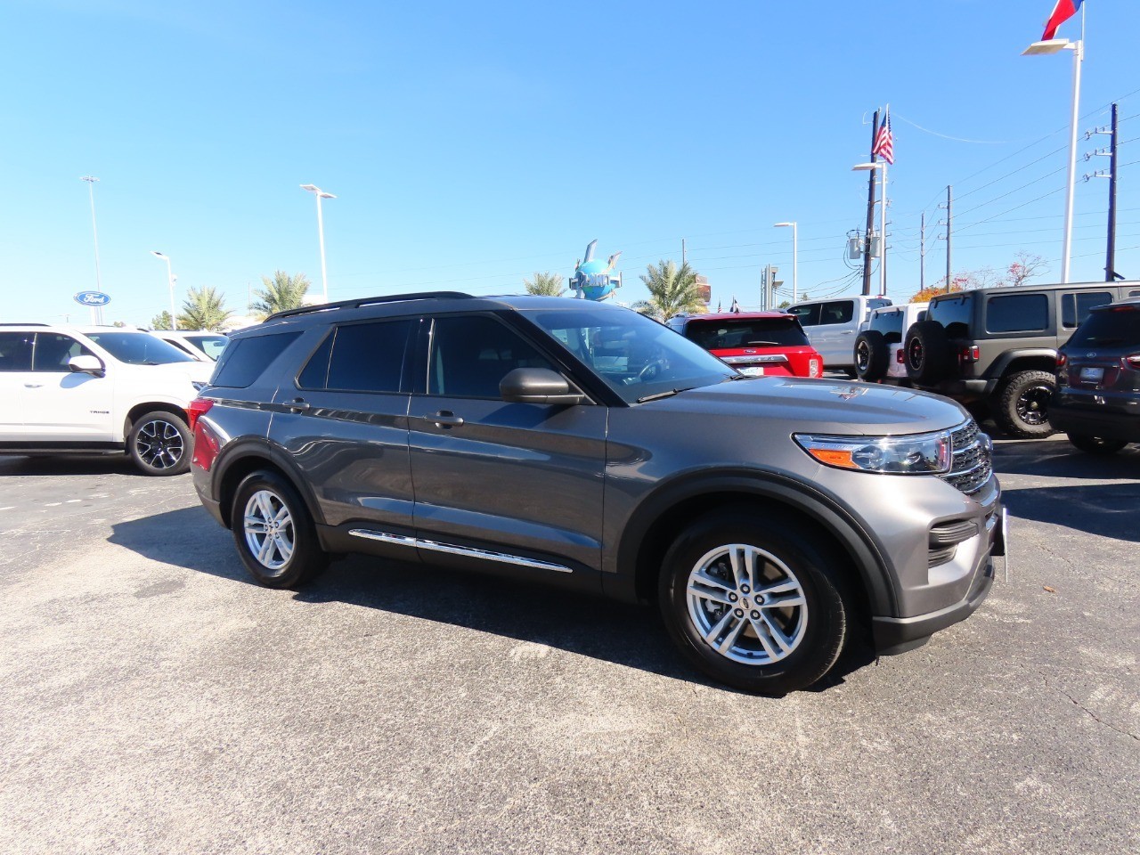 2022 Ford Explorer XLT Carbonized Gray Metallic at Planet Ford