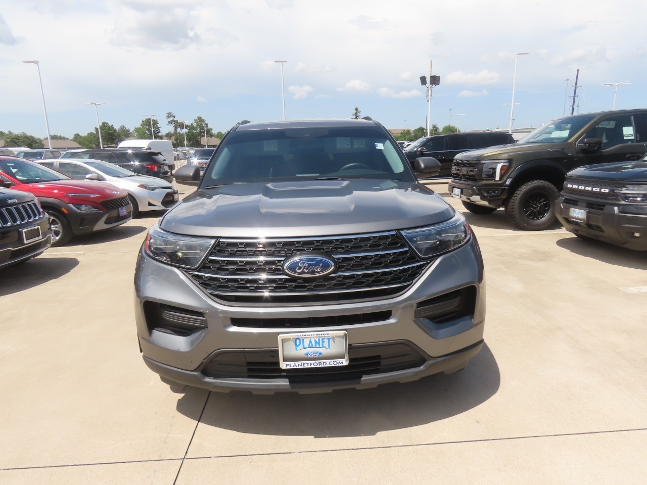 2023 Ford Explorer XLT Carbonized Gray Metallic at Planet Ford