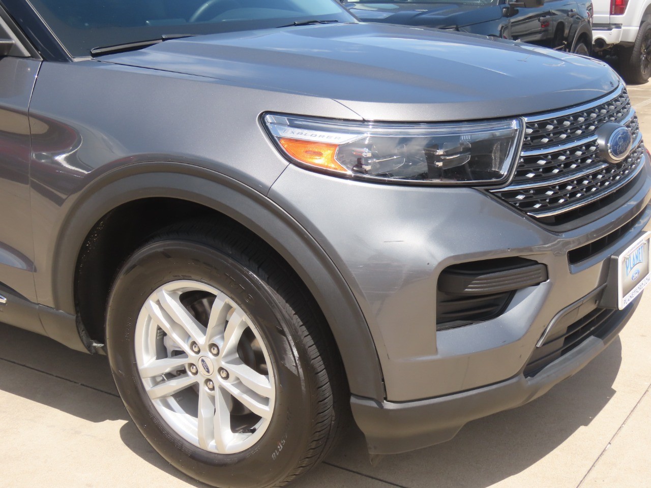 2023 Ford Explorer XLT Carbonized Gray Metallic at Planet Ford
