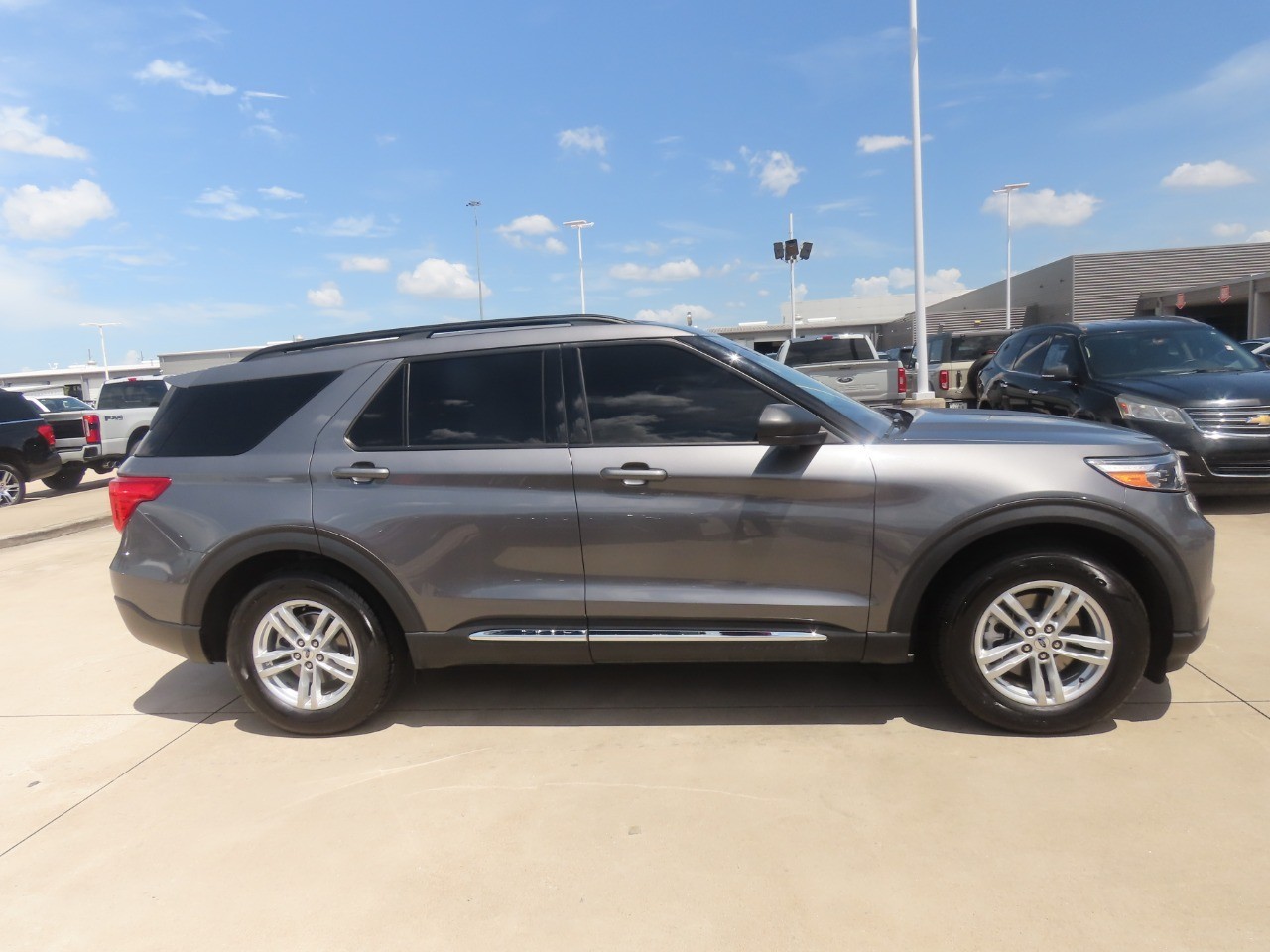 2023 Ford Explorer XLT Carbonized Gray Metallic at Planet Ford